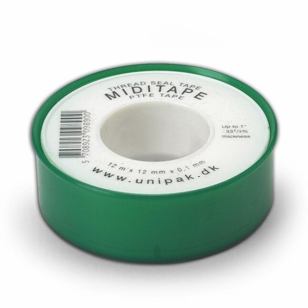 Těsnící páska Unipak Miditape, 12 x 0,1 mm x 12 m