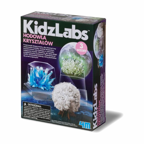 Kidzlabs 4M DIY SADA KRYSTALOVÁ VĚDA 00-0391