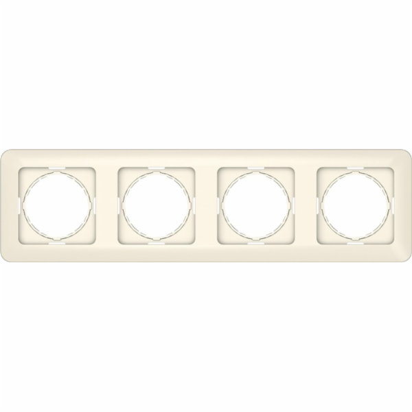 Čtyřmístná židle VILMA SL250, barva slonová kost