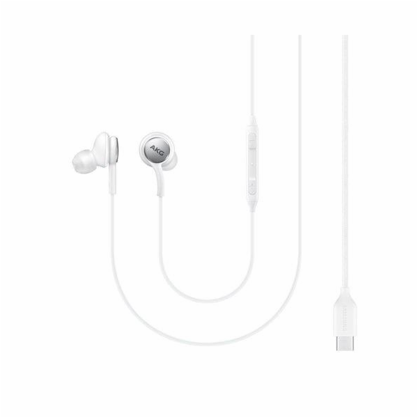 SLUCHÁTKA SAMSUNG AKG USB-C BÍLÁ