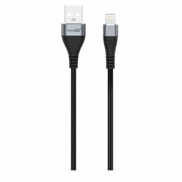 Kabel STANDART USB Typ AM, Lightning M, 1m, červený