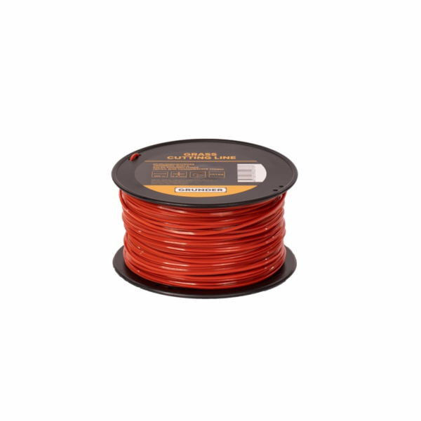 Řezací lano Grunder 2,4mm 150m čtverec ULTRA