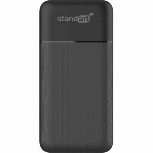 Přenosná nabíječka Standart PB67, 10000 mAh, černá