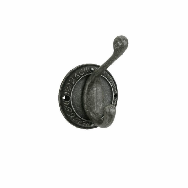 Věšák DOMOLETTI CH136AS, 77×59 mm, šedý, 1 ks.