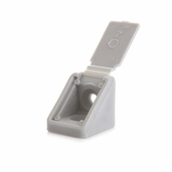 Spojovací materiál HAUSHALT F2/S24, 20×20×4 mm, šedý, 20 ks.