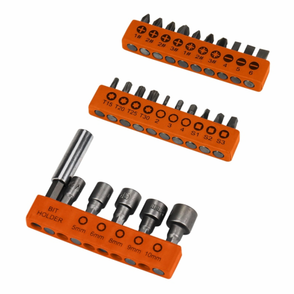 Sada trysek OKKO YF-40019, 26 ks. 25 mm
