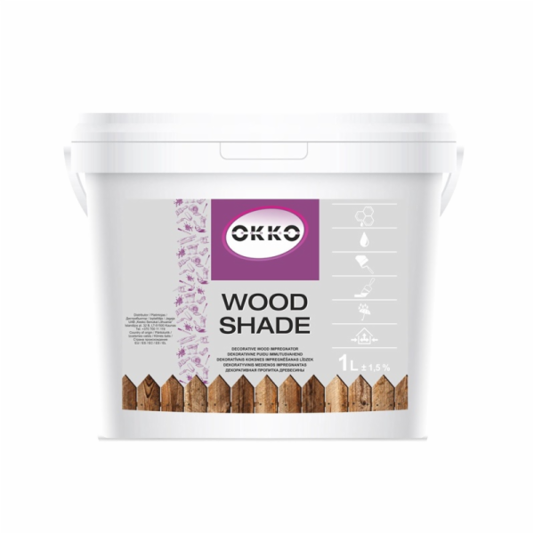 Impregnant Okko Wood Shade, barva Oregon pine, 1l