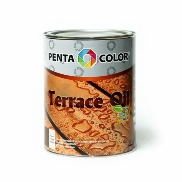 OLEJ NA TERASY S TUNGU "TERASOVÝ OLEJ" (ČERNÝ; 0,9 l)