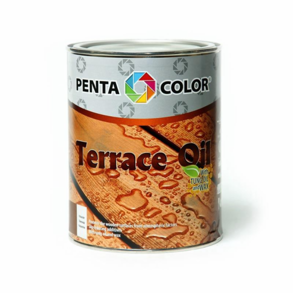 OLEJ NA TERASY S TUNGU "TERASOVÝ OLEJ" (SVATÁ HNĚDÁ; 0,9 l)