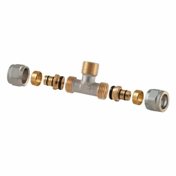 utahovací T-kus, 18 mm x 3/4", vnější závit