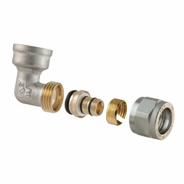 Dvojité demontážní koleno 1470, 18mm x 1/2", vnitřní závit