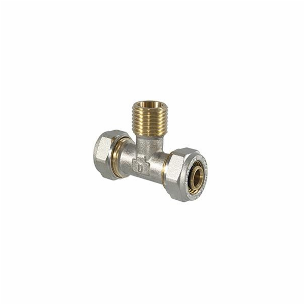 Upínací T-kus 1060, 1" x 32 mm, vnější závit