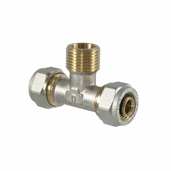Upínací T-kus 1060, 3/4" x 26 mm, vnější závit