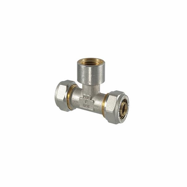 Upínací T-kus 1055, 1/2" x 16 mm, vnitřní závit