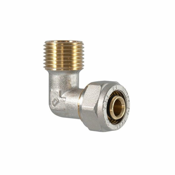 Uzamykatelné koleno 1075, 1/2" x 18 mm x 2 mm, vnější závit