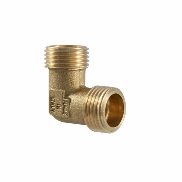Koleno 212L, Mosaz TDM, 1/2", 90°, vnější závity