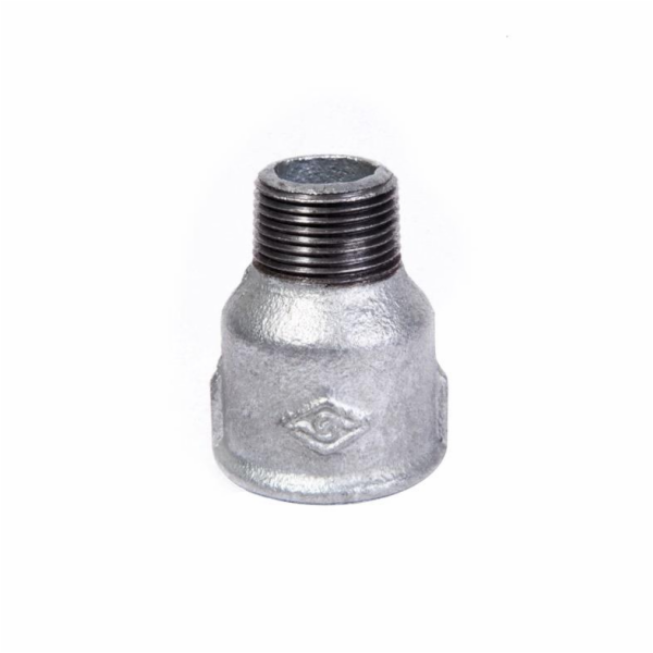 Konektor G 246, 1" x 1/2", vnitřní. a venku závity, pozink