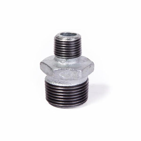 Konektor G 245, 3/4" x 1/2", vnější závity, pozink