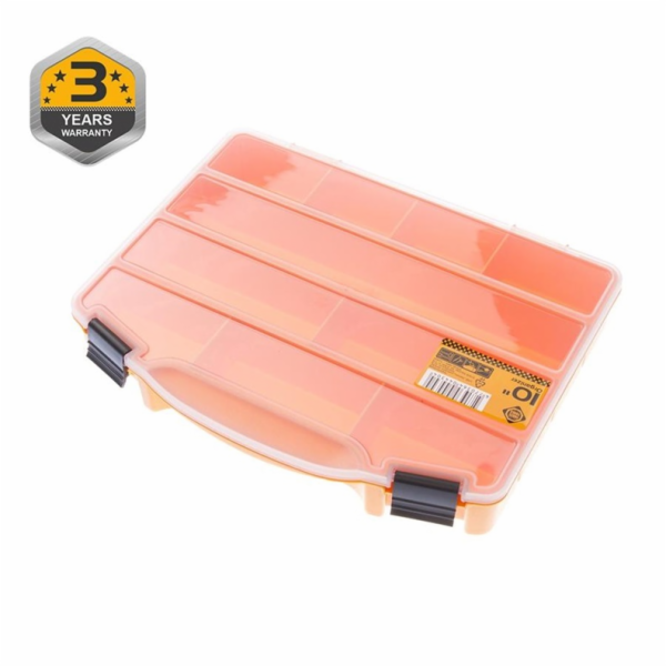 Krabice na drobné předměty Forte Tools, 20 x 4,4 x 25,1 cm
