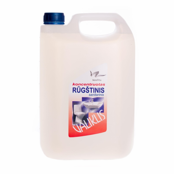 Koncentrovaný kyselý sanitární čistič, 5 l