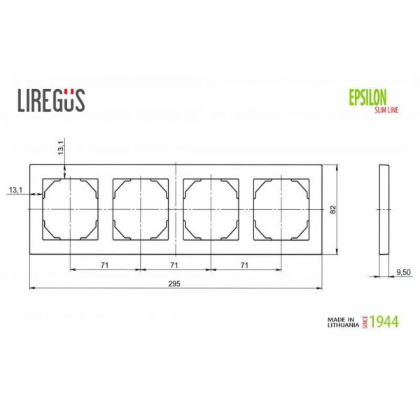 Čtyřmístná židle LIREGUS EPSILON, barva písková