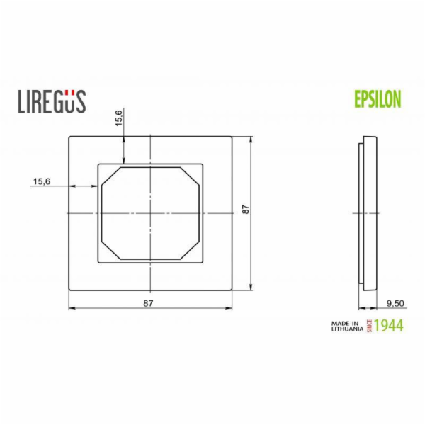 Jednokřeslo LIREGUS EPSILON, přírodní sklo