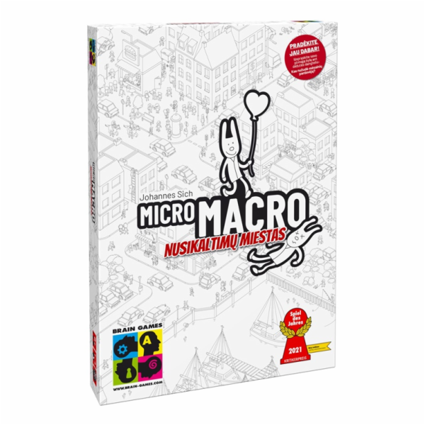 Stolní hra MicroMacro: město zločinu, LT