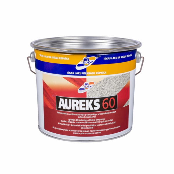 Barva na podlahy Rilak Aureks 60, bílá, 2,7l