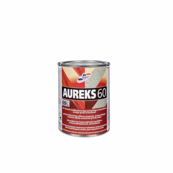 Barva na podlahy Rilak Aureks 60, bílá, 0,9l