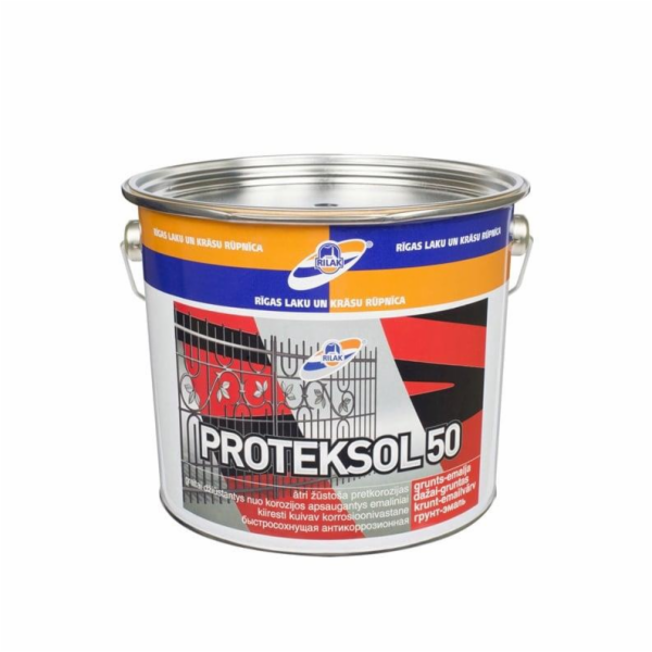 barva Rilak Proteksol, 2,7 l, hnědá
