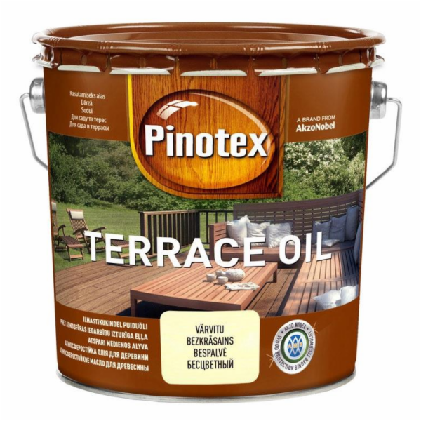 Pinotex Terasový olej, bezbarvý, 3 l