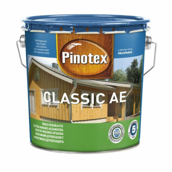 Impregnant Pinotex Classic Lasur AE, kašovitá barva, 3l