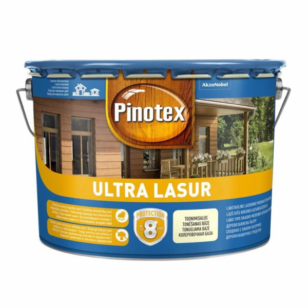 Impregnant Pinotex Ultra Lasur, kamenná šedá, 10 l