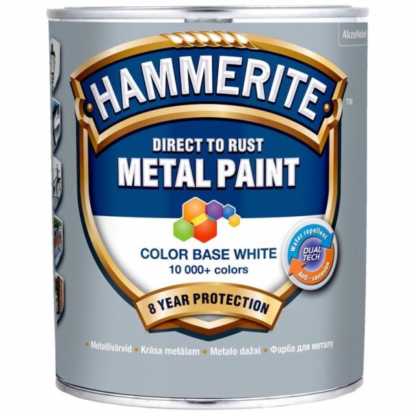 Barva Metal Hammerite Smooth BC 0,65l