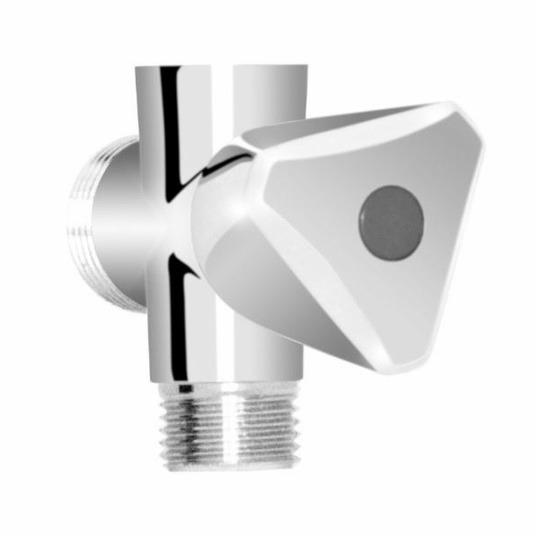 Ventil, 1/2"x1/2"x3/4", vnější a vnitřní závit