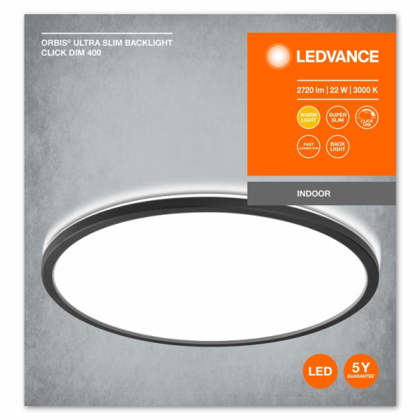 Stropní svítidlo Ledvance ORBIS ULTRA SLIM CLICKDIM, 22W