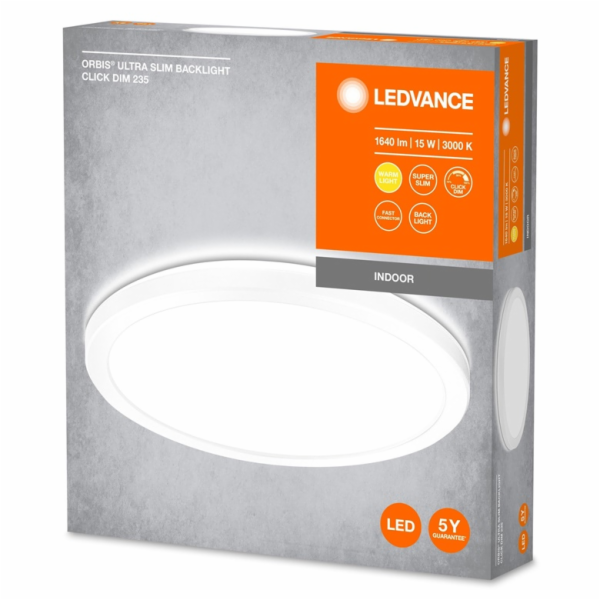 Stropní svítidlo Ledvance ORBIS ULTRA SLIM CLICKDIM, 15W