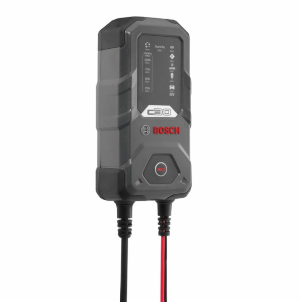 Nabíječka baterií BOSCH C30, 6-12 V, 3,8 A