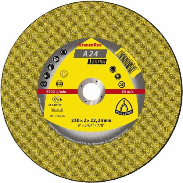 Kovový řezný kotouč Klingspor rovný 150 x 2,5 x 22,23 mm