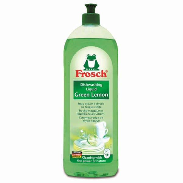 Mycí prostředek na nádobí Frosch Green Lemon, 1l