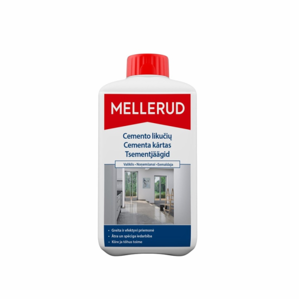 Čistič zbytků cementu MELLERUD, 1 l