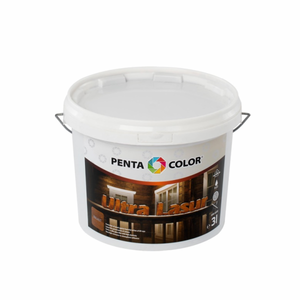Lazura Pentacolor Ultra Lasur, barva ořech, 3l