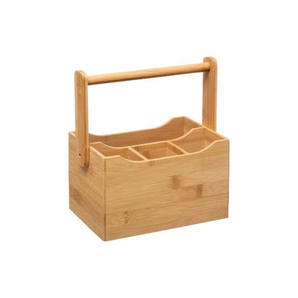 RUKOJEŤ STOLNÍHO NÁDOBÍ S BAMBUSKOU DRŽADLEM
