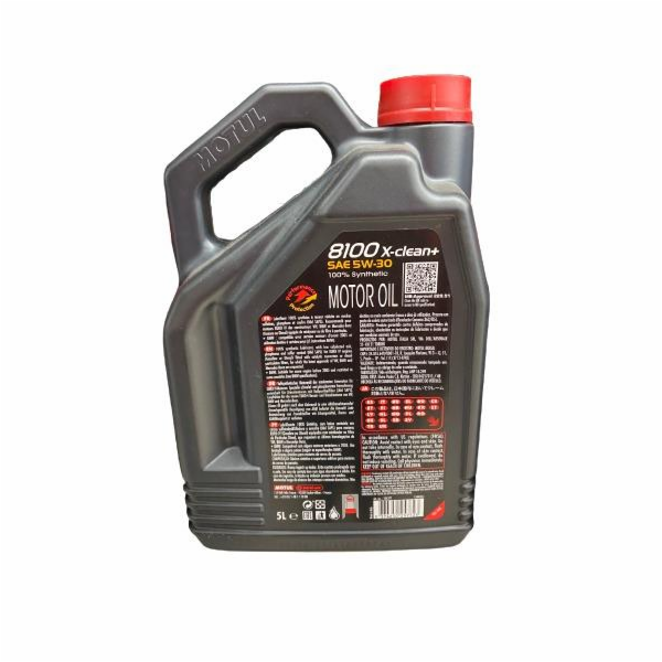 Automobilový motorový olej Motul 8100 X-Clean, 5W-30, 5l