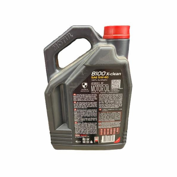Automobilový motorový olej MOTUL X-CLEAN, 5W-40, 4l