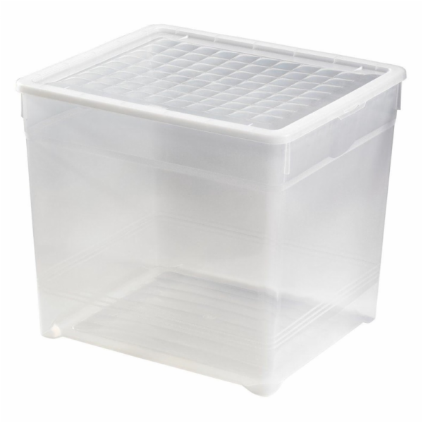 Úložný kufr CURVER, 33 l, průhledný, 39,5×34×34,3 cm