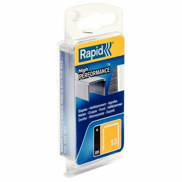 Sponky Rapid 40109520, 10,6x8 mm, typ 13, 1650 ks.