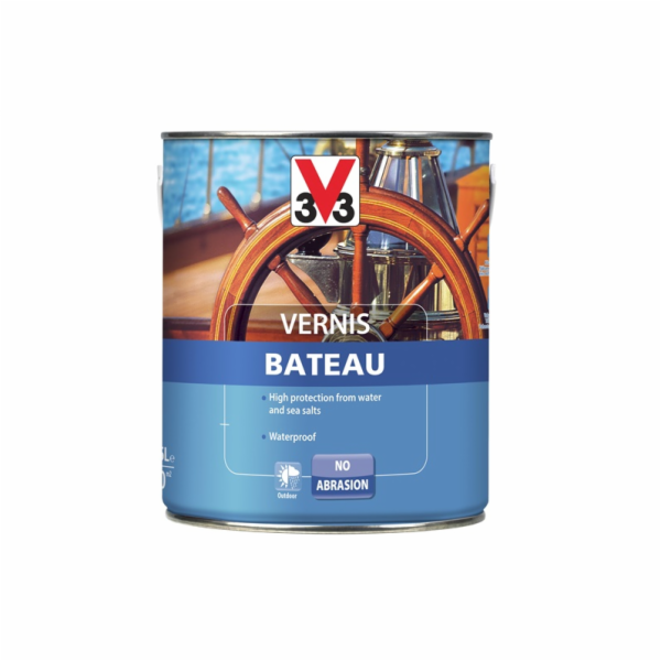 Lak na jachty V33, bezbarvý, lesklý, 2,5l