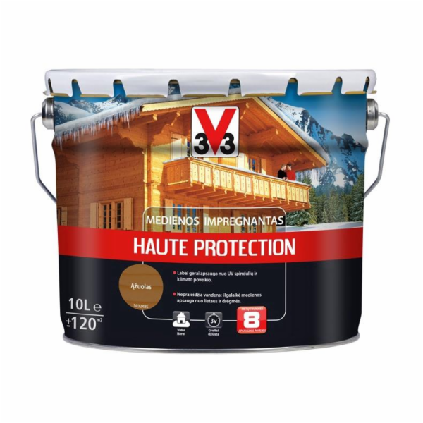 Impregnant V33 Haute Protection, barva dub, 10l