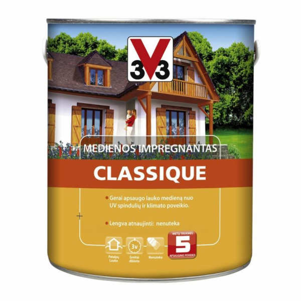 IMPREGNANT NA DŘEVO "CLASSIQUE" (PALISANDRE; 0,75 l)
